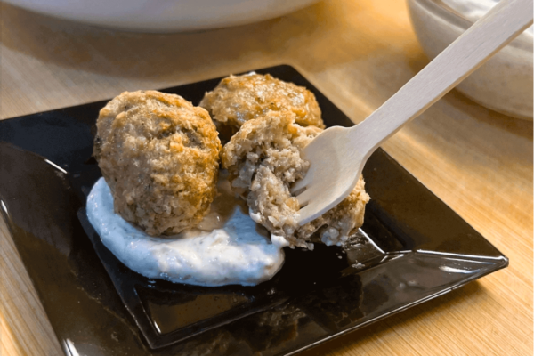 Green Goddess Spiked Meatballs Recipe